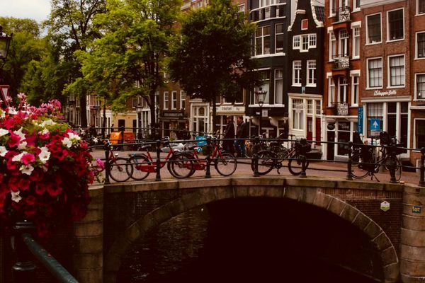 Amsterdam canal houses