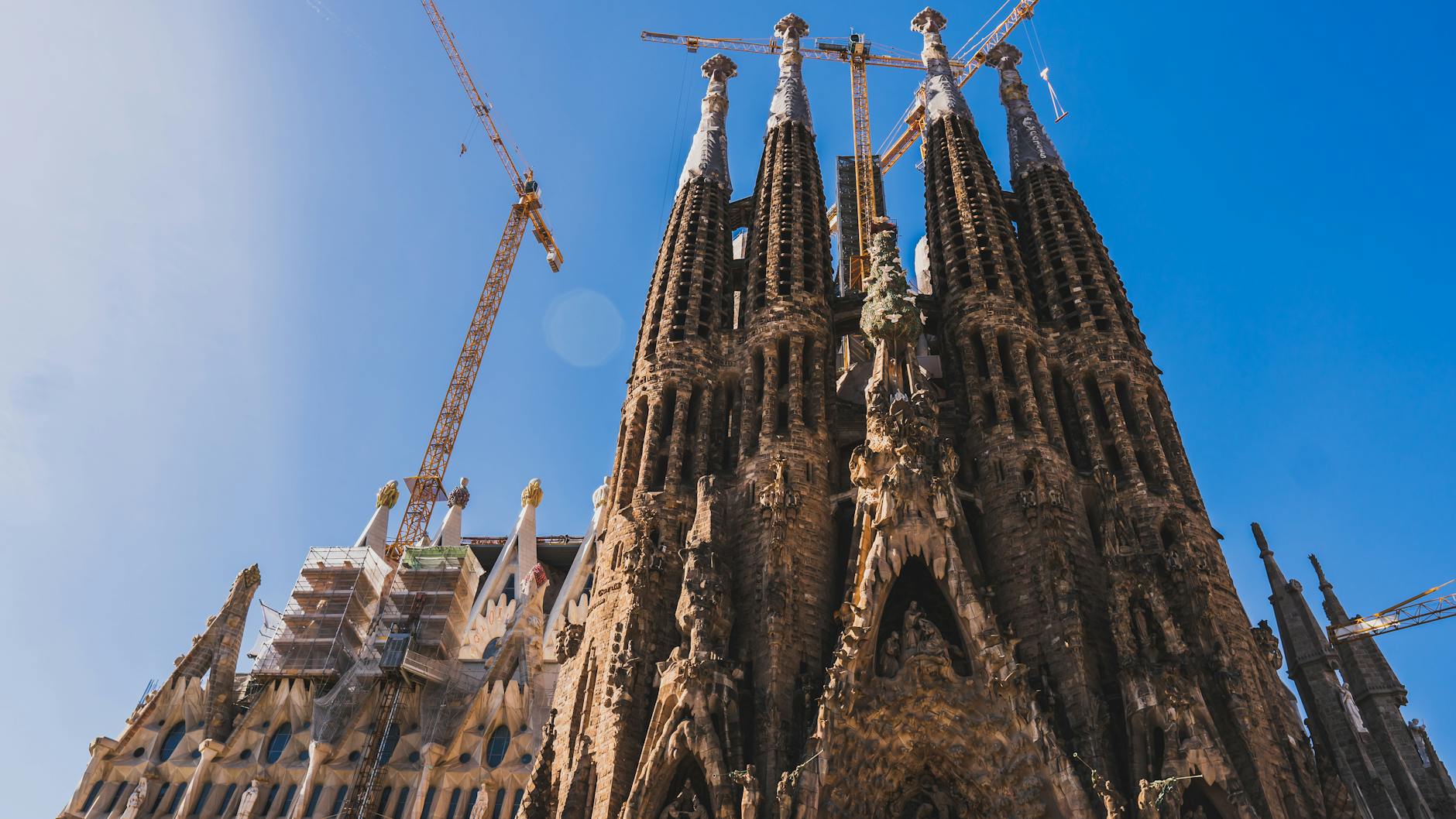Sagrada Familia basilica in Barcelona